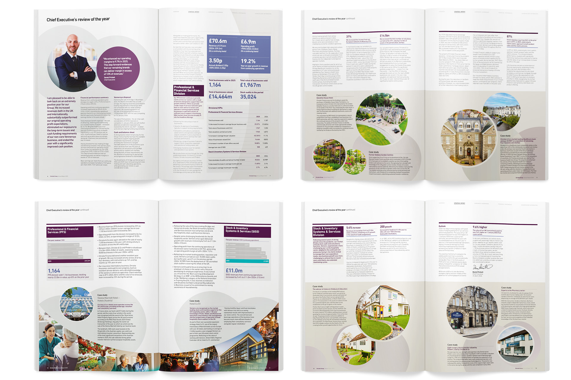 Chistie Group plc 2018AR – Focused flexible & resilient